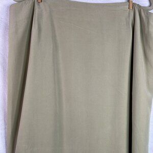 Jones New York 100% Silk Skirt Size 22W Lagenlook Luxury Office Cottagecore SILK